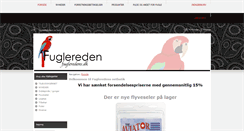 Desktop Screenshot of fugleredens.dk