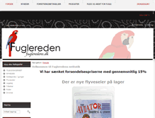 Tablet Screenshot of fugleredens.dk
